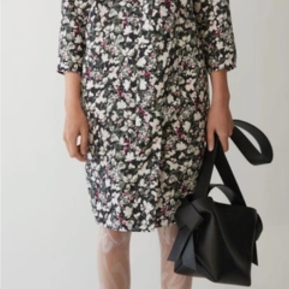 Acne Studios 100% Silk Floral Dress - Picture 6 of 8